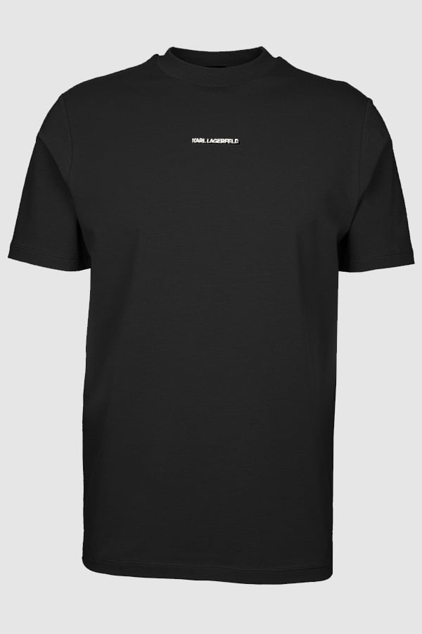 ΜΠΛΟΥΖΑ T-SHIRT KARL LAGERFELD - 990 ΜΑΥΡΟ